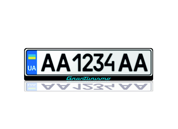 License Plate Frame for Maserati GranTurismo I 2007-2023 (Europe type)
