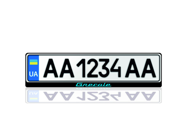 License Plate Frame for Maserati Grecale 2022+ (Europe type)