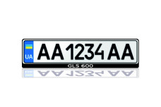 License Plate Frame for Maybach GLS600 (Europe type)