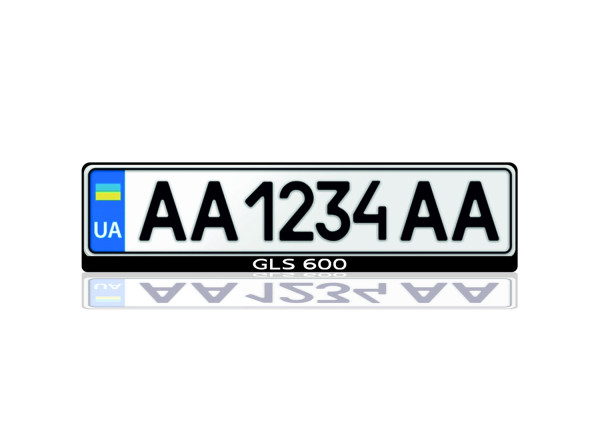 License Plate Frame for Maybach GLS600 (Europe type)