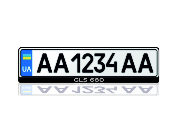 License Plate Frame for Maybach GLS680 (Europe type)
