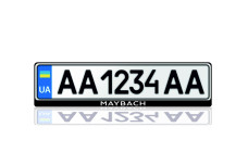 License Plate Frame for Maybach (Europe type)