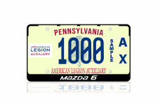 License Plate Frame for Mazda 6 III 2012+ (USA type)
