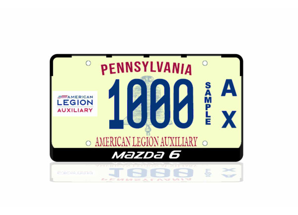 License Plate Frame for Mazda 6 III 2012+ (USA type) License Plate Frame for Mazda 6 III 2012+ (USA type)