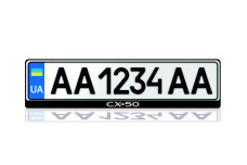 License Plate Frame for Mazda CX-50 2022+ (Europe type)