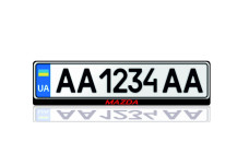 License Plate Frame for Mazda Var.1 (Europe type)