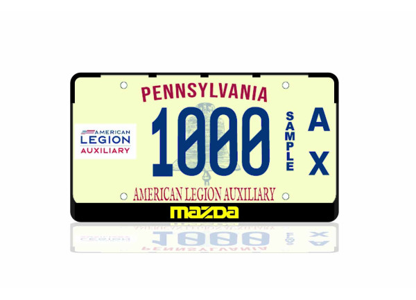 License Plate Frame for Mazda Var.2 (USA type) License Plate Frame for Mazda Var.2 (USA type)
