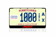 License Plate Frame for MPS (USA type)