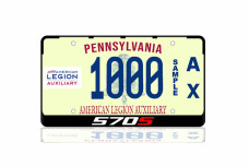 License Plate Frame McLaren 570S 2015-2020 (USA type)