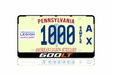 License Plate Frame McLaren 600LT 2018-2021 (USA type)