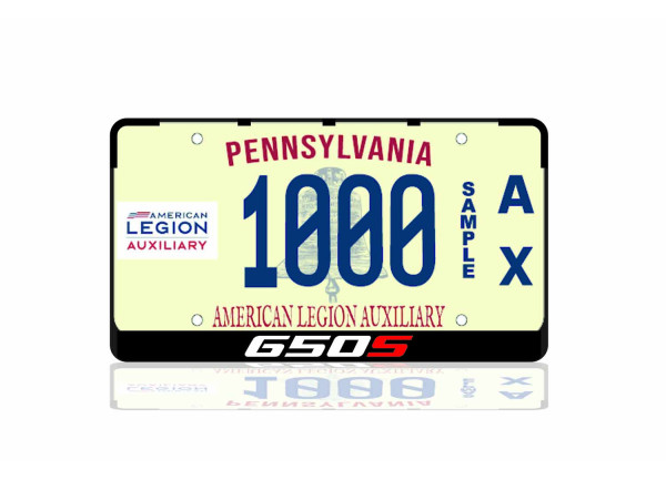 License Plate Frame McLaren 650S 2014-2017 (USA type)
