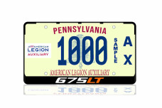 License Plate Frame McLaren 675LT (USA type)