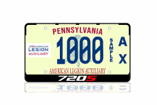License Plate Frame Mclaren 720S 2017+ (USA type)