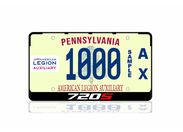 License Plate Frame Mclaren 720S 2017+ (USA type) License Plate Frame Mclaren 720S 2017+ (USA type)