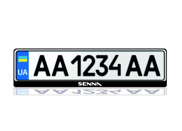 License Plate Frame McLaren Senna 2018+ (Europe type)