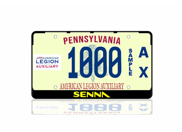 License Plate Frame McLaren Senna 2018+ (USA type)