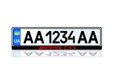 License Plate Frame for AMG C43 (Europe type)