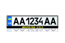 License Plate Frame for AMG E63 (Europe type)