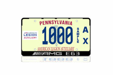 License Plate Frame for AMG E63 (USA type)
