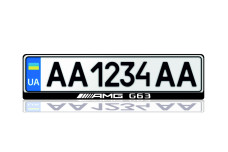 License Plate Frame for AMG G63 (Europe type)