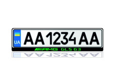 License Plate Frame for AMG GLS63 (Europe type)