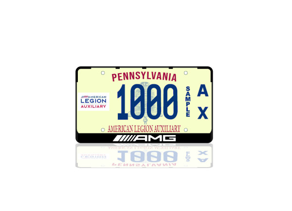License Plate Frame for AMG (USA type)