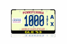 License Plate Frame for GLE 53 (USA type)