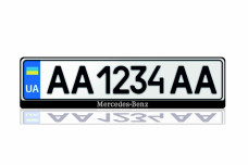 License Plate Frame for Mercedes-Benz (Europe type)