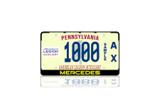 License Plate Frame for Mercedes (USA type)