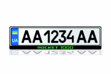 License Plate Frame for Rocket 1000 (Europe type)