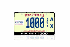 License Plate Frame for Rocket 1000 (USA type)