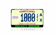 License Plate Frame for Rocket Edition (USA type)