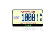 License Plate Frame for Mercedes S63 (USA type)