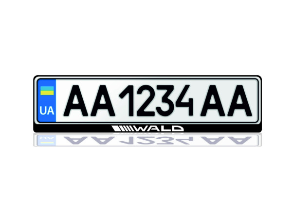 License Plate Frame for Wald (Europe type) License Plate Frame for Wald (Europe type)