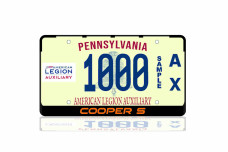 License Plate Frame for Mini Cooper S Var.2 (USA type)
