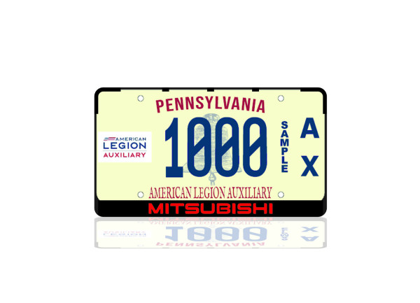 License Plate Frame for Mitsubishi (USA type) License Plate Frame for Mitsubishi (USA type)