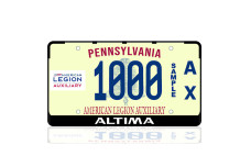 License Plate Frame for Nissan Altima V 2012-2018 (USA type)