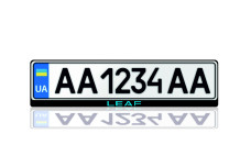 License Plate Frame for Nissan Leaf (Europe type)