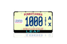 License Plate Frame for Nissan Leaf (USA type)