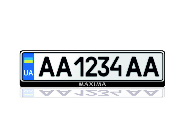 License Plate Frame for Nissan Maxima VIII 2015+ (Europe type)