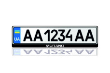 License Plate Frame for Nissan Murano (Europe type)