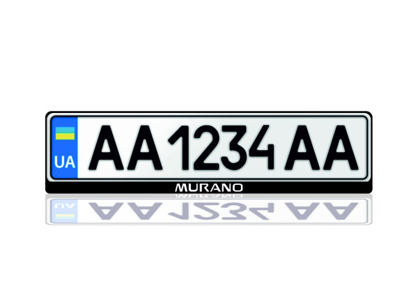 License Plate Frame for Nissan Murano (Europe type)
