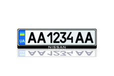 License Plate Frame for Nissan Var. 1 (Europe type)
