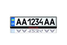 License Plate Frame for Nissan Rogue (Europe type)