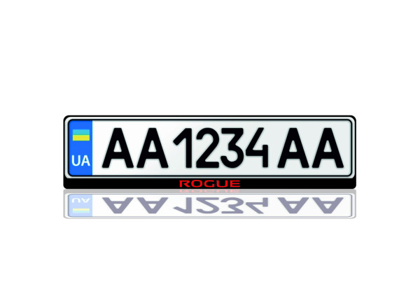 License Plate Frame for Nissan Rogue (Europe type)