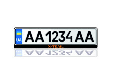 License Plate Frame for Nissan X-Trail Var.1 (Europe type)