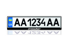 License Plate Frame for Irmscher (Europe type)