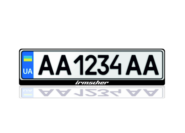License Plate Frame for Irmscher (Europe type) License Plate Frame for Irmscher (Europe type)