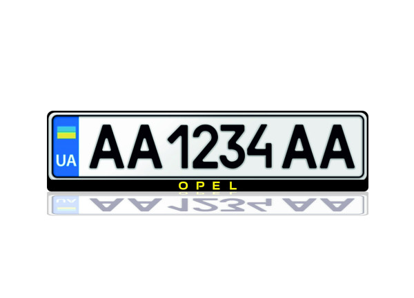 License Plate Frame for Opel (Europe type) License Plate Frame for Opel (Europe type)