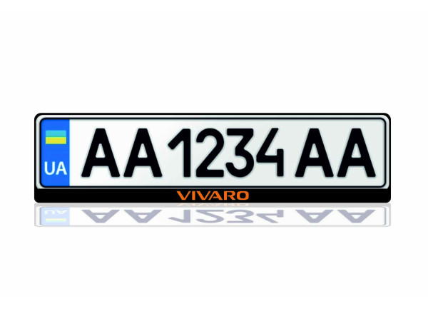 License Plate Frame for Opel Vivaro I 2001-2014 (Europe type)